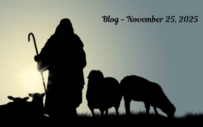 The Shepherd King Enthroned on a Roman Cross