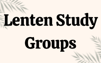 Lenten Bible Study Groups